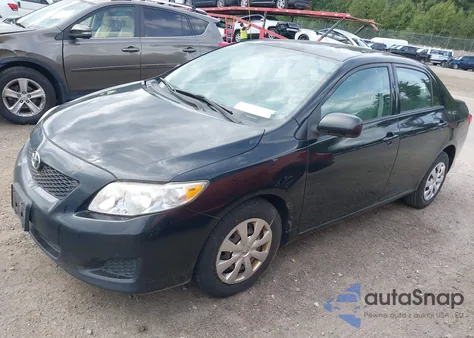 2010 Toyota Corolla z USA, uszkodzony, nr VIN 2T1BU4EE2AC265051